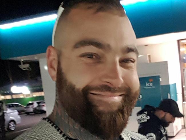 Michael Wayne Clark is the ACT and national president of the Nomads outlaw motorcycle gang, police say. Picture: FacebookID verified by reporter Craig Dunlop and police sources.