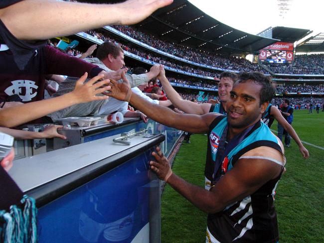 The 2004 Norm Smith Medallist Byron Pickett. Picture: Joe Castro