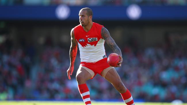 Buddy Franklin reportedly wants to leave the Swans to join the Lions. Picture: Jason McCawley/AFL Photos/via Getty Images