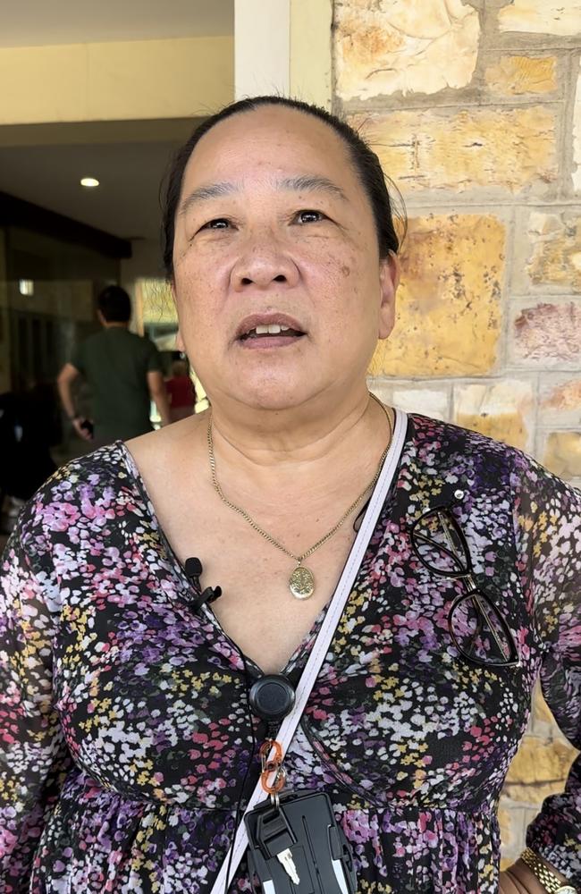 Nightcliff resident Camille Fong Lim thought statehood was a bigger priority than more senators. Picture: Annabel Bowles