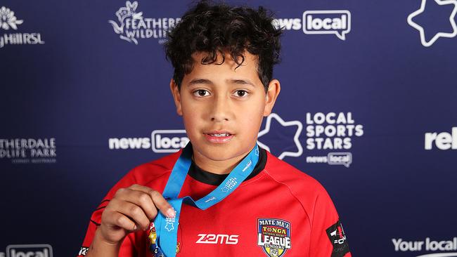 Jeremiah Vaisima is the Young Sporting Spirit for the Standard. Picture: Danny Aarons