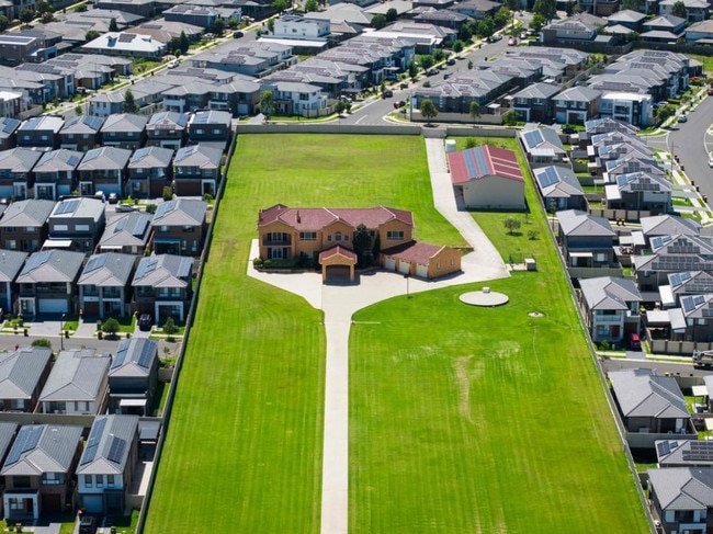 The Zammit home in The Ponds. Picture: Brook Mitchell/AFP