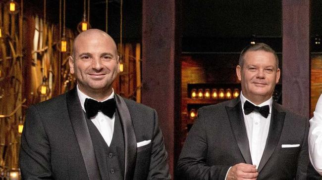 George Calombaris (left) has been found guilty of underpaying his staff.