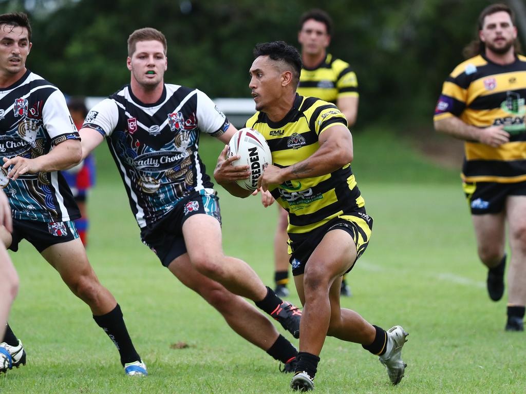 Tigers' Jesse Pomare-Anderson. Picture: Brendan Radke