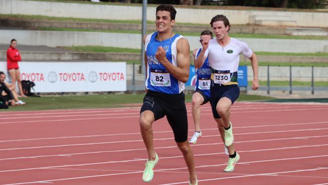 Murphy during the state track and field titles in February. Picture: Athletics SA