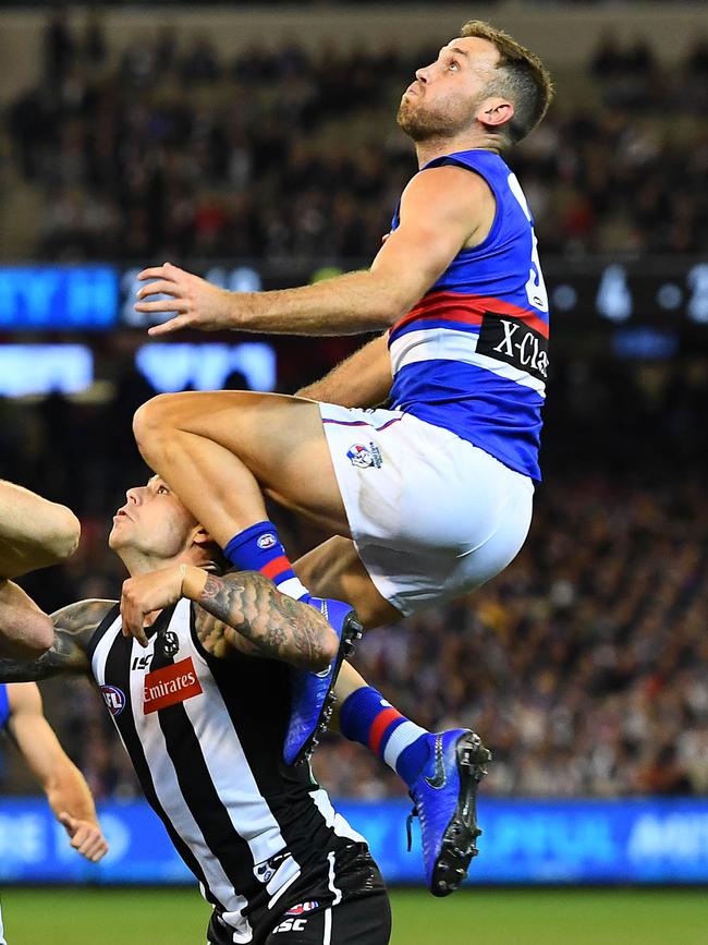 Hayden Crozier juggled this screamer. Pic: Getty Images