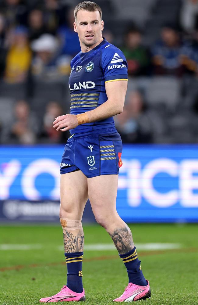 Clint Gutherson is set to be released by the Eels. Picture: Getty Images