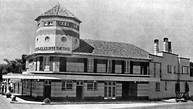 The Cavill family have a long history in development dating back nearly a century. Jim Cavill’s famous hotel is pictured here after it was rebuilt following the 1936 fire. Picture supplied by Gold Coast Local Studies Library.