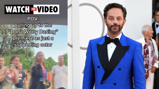 Nick Kroll rejected by fans at 'Don't Worry Darling' premiere