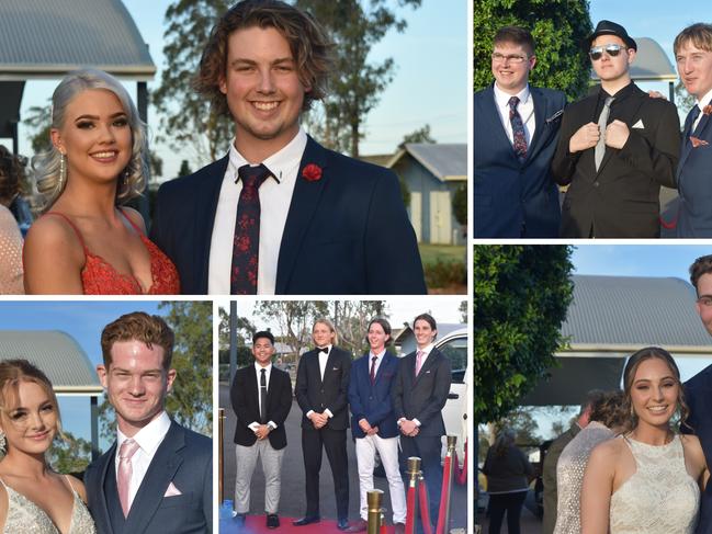 DIVINE OUTFITS: Our Lady of the Southern Cross College rocked their formal in style on November 20. Picture: Sam Turner