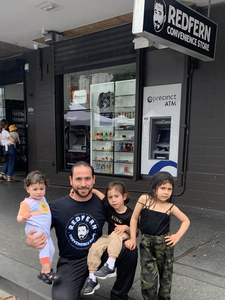 Father-of-three Hazem Sedda renovated his Sydney store two years ago. Picture: Supplied.