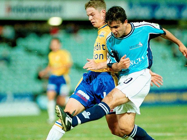 John Maisano playing for Marconi against Parramatta Power. Picture: Phil Blatch