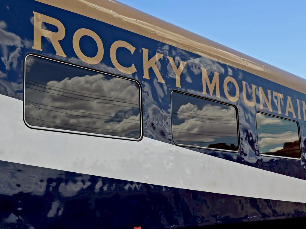 The mighty Rocky Mountaineer. Picture: Nicholas Eagar