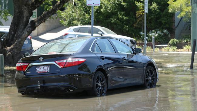 Northey Street, Windsor, today.  (AAP Image/Jono Searle)