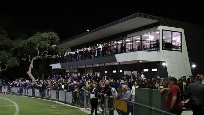 A bumper crowd gathered for the corresponding fixture last season. Picture: Field of View Photography