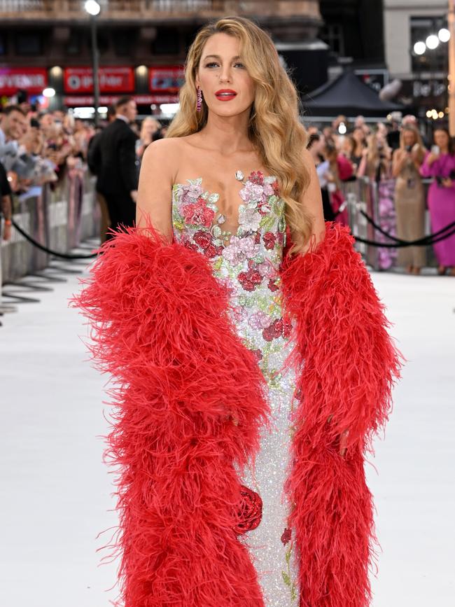 Lively has also been criticised for focusing on her red carpet appearances and promoting her new haircare line. Picture: Jeff Spicer/Getty Images