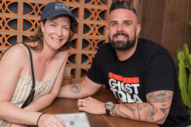 Sophie and Nathan Ford. The Pulse for EL RANCHERO Launch at West Burleigh Heads, April 7 2023. Picture: Steven Grevis