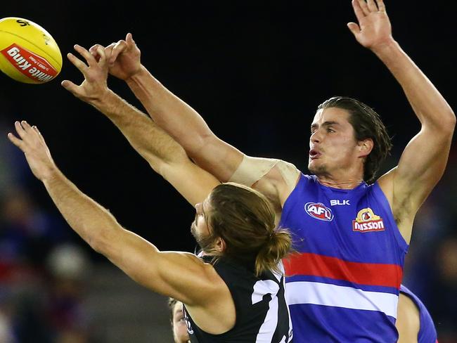 The spotlight is on Tom Boyd and his big-money contract with the Bulldogs. Picture: Getty Images