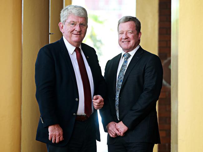 Former administrator of the Northern Beaches Council Dick Persson and CEO Mark Ferguson had almost half the complaints of the three councils combined. Picture: Adam Yip.