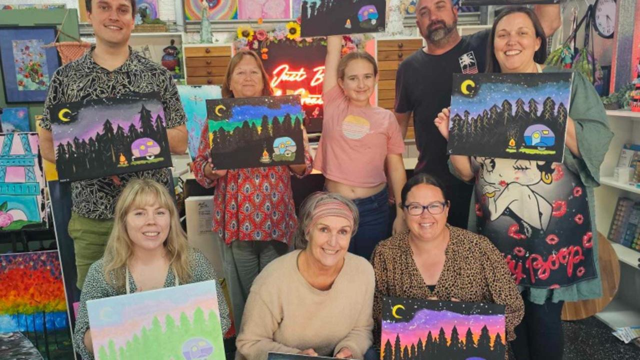 Mrs Jensen believes creative therapy is for everyone.