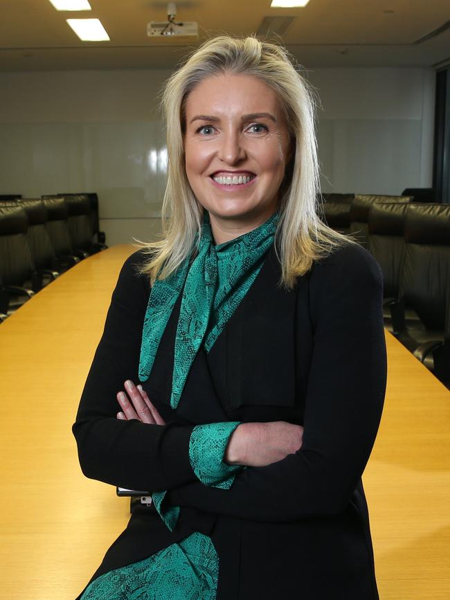 Danielle Keighery is heading to Qantas rather than Optus. Picture: Britta Campion