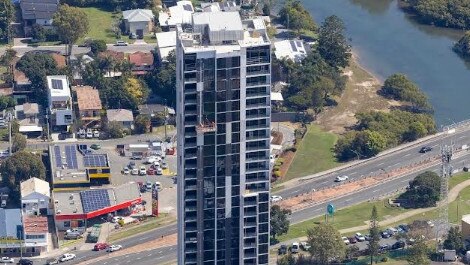 The Marine Quarter tower in Southport.