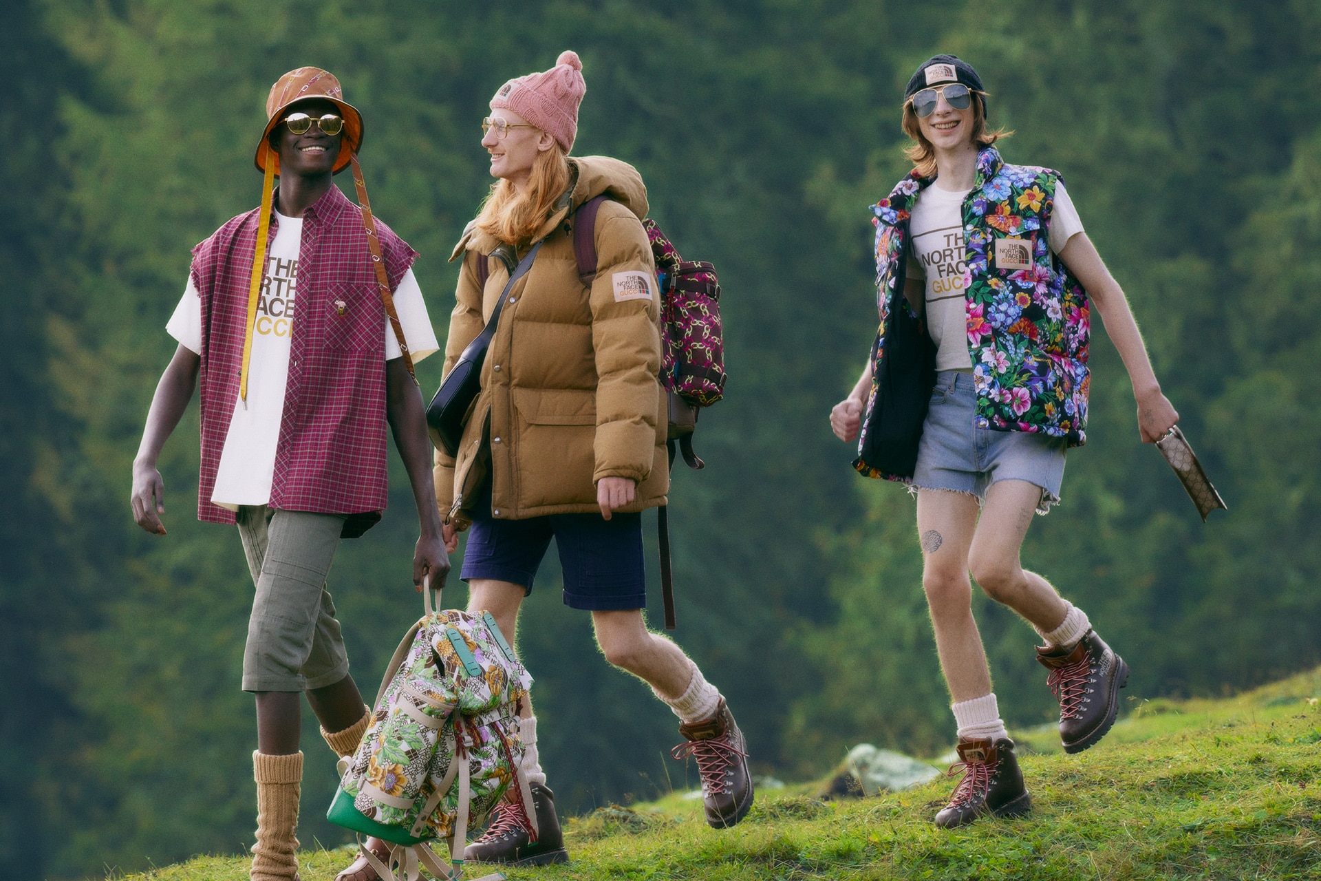 The North Face x Gucci Collaboration Explores the Great Outdoors