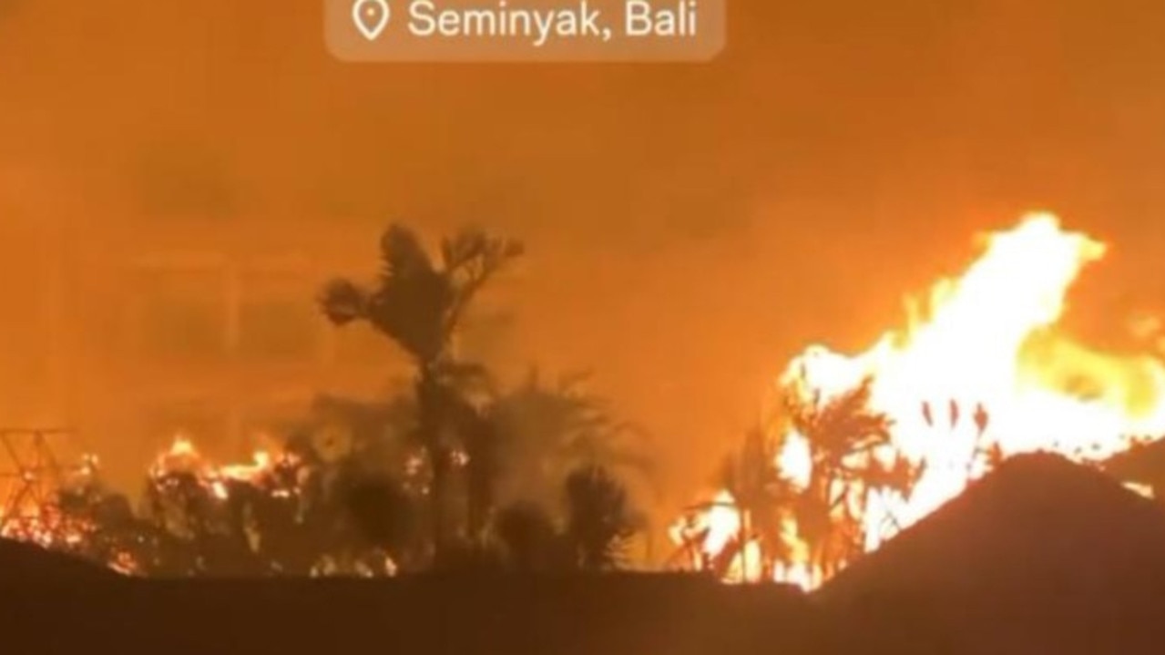 Aussies lose everything after wild Bali fire