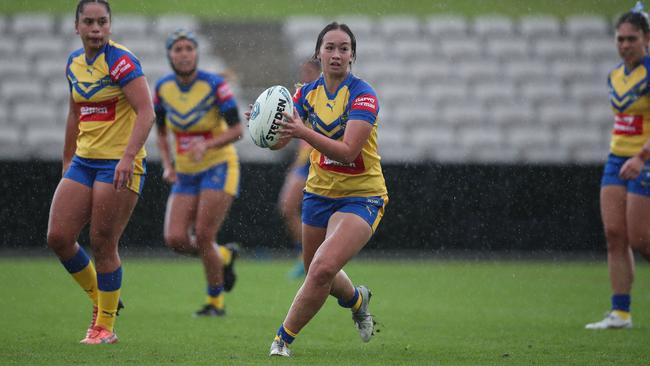 Chelsea Makira of the City Women's U19s. Picture: Bryden Sharp