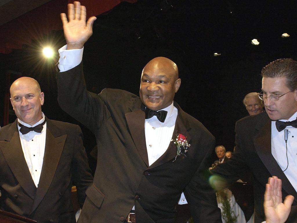 Boxing great George Foreman has died at the age of 76. Picture: Rich Schmitt / AFP