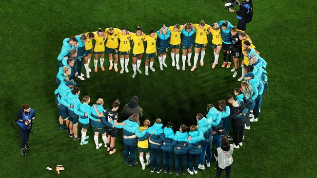 An entire nation has fallen in love with the Matildas. (Photo by Robert Cianflone/Getty Images )