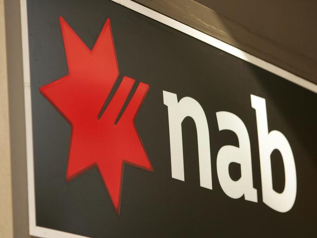 14/03/2008 BUSINESS: 14/03/2008 BUSINESS: NAB bank logo.