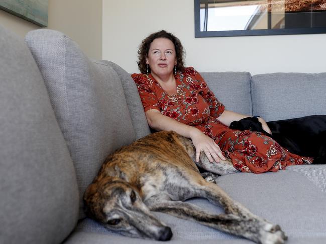 Kristin Sinclair at home in Wollongong, Monday, 25 January, 2021. Kristin suffers from a cell disorder disease. The medicines vital to her health are currently out of stock and unavailable until April. Picture: Nikki Short