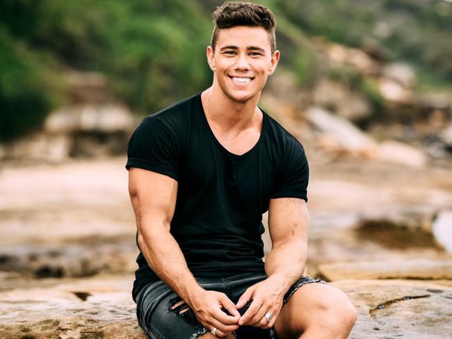 Home and Away hottie Orpheus Pledger hasn’t won anything before and hopes to take out Bachelor Of The Year. Picture: Jonathan Ng