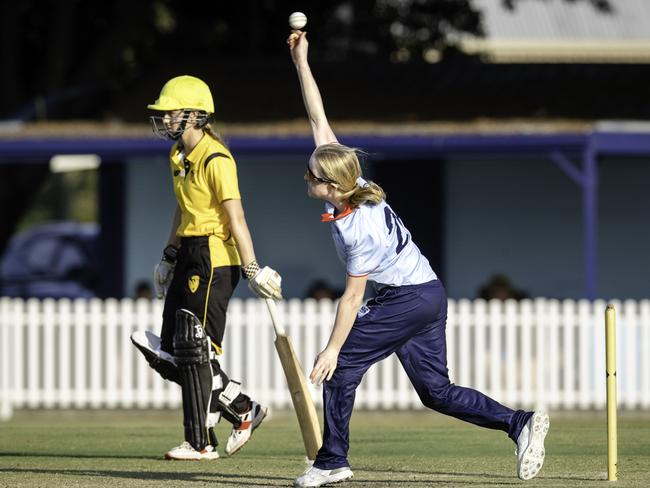 Frankie Nicklin is among the leading wicket-takers. Picture: Brody Grogan