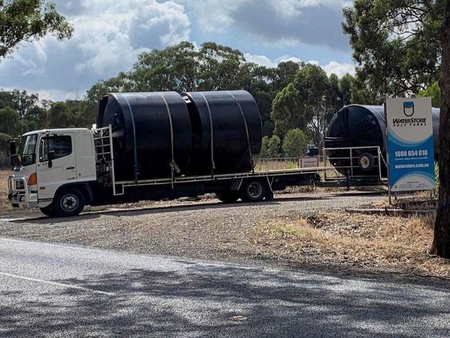 Marong man Michael Sullivan, 48, faced Bendigo Magistrates Court on Monday charged with possessing and trafficking drugs including meth, MDMA and ketamine out of his family business WaterStore Poly Tanks. Picture: Contributed.