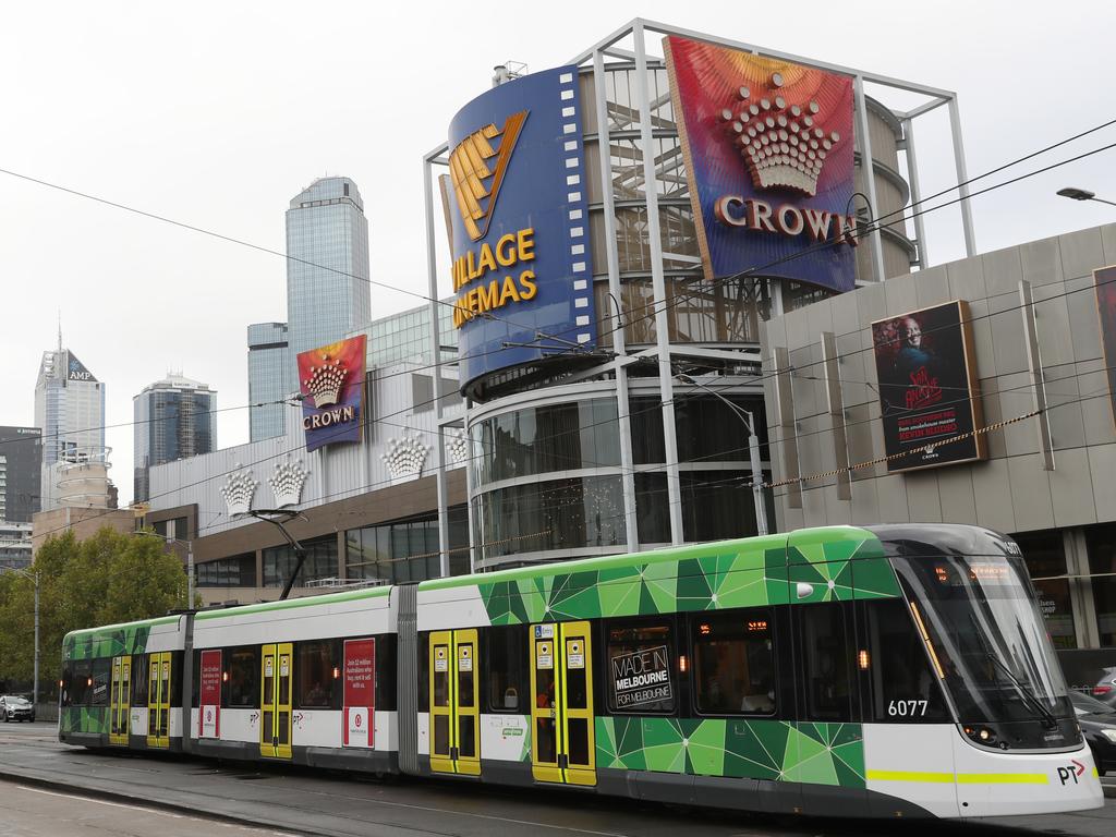 The Victorian royal commission into Crown Resorts is determining if it should retain the gaming licence for its Melbourne casino. Picture: NCA NewsWire/David Crosling