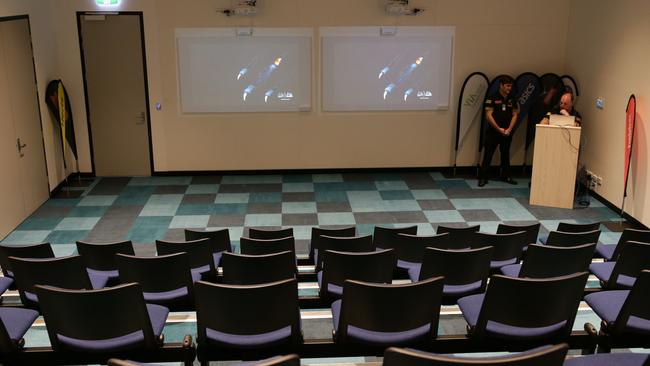 Players will use the video room to analyse games.