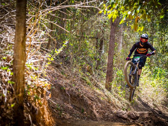 FINE FORM: Max Webb took 4th in the Boys U15s for the Northern Rivers Dirty Wheels Mountain Bike Club at the 2019 QLD Enduro State Champs at Garapine.