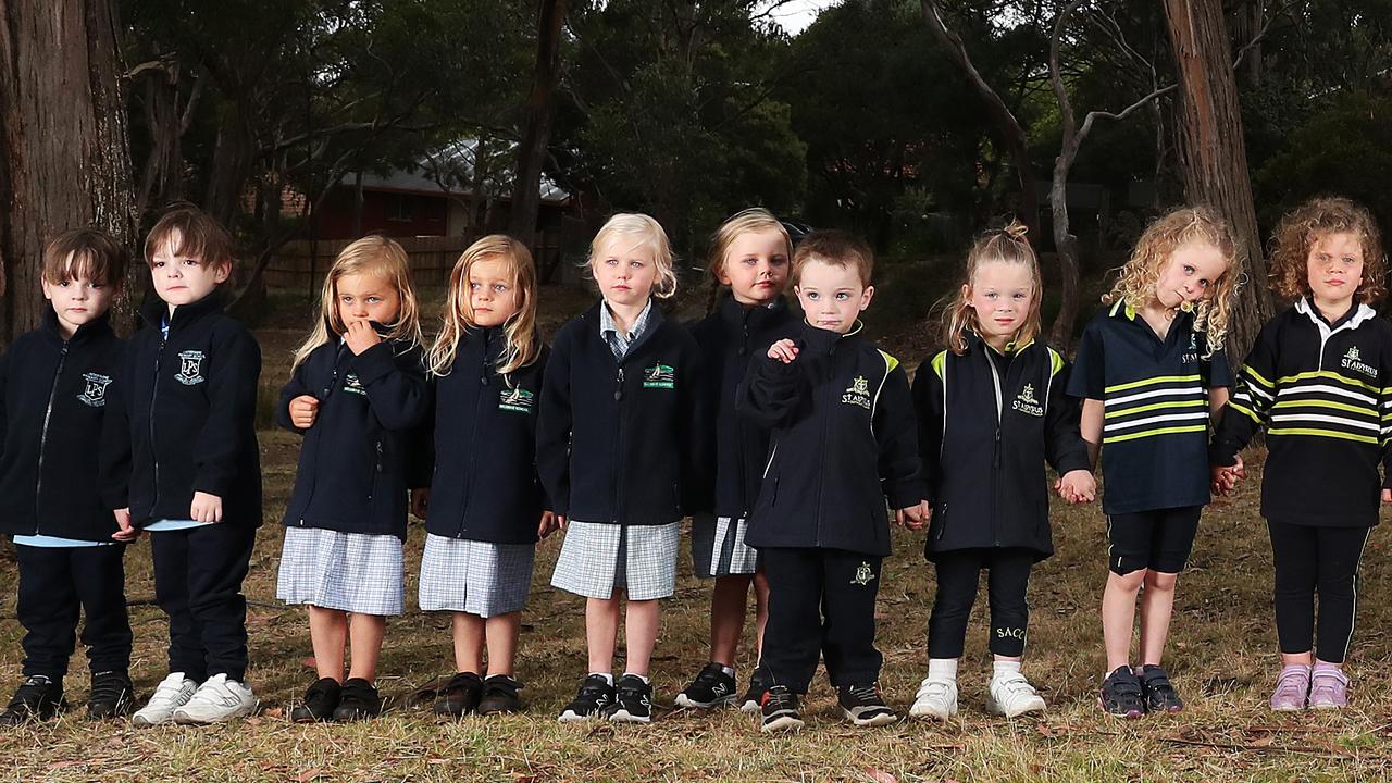 Twice the fun as twins overrun kindy classes