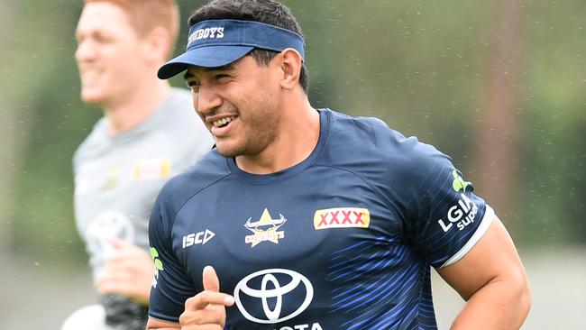 Jason Taumalolo has been called into the squad for the clash with the Bulldogs. Picture: Evan Morgan