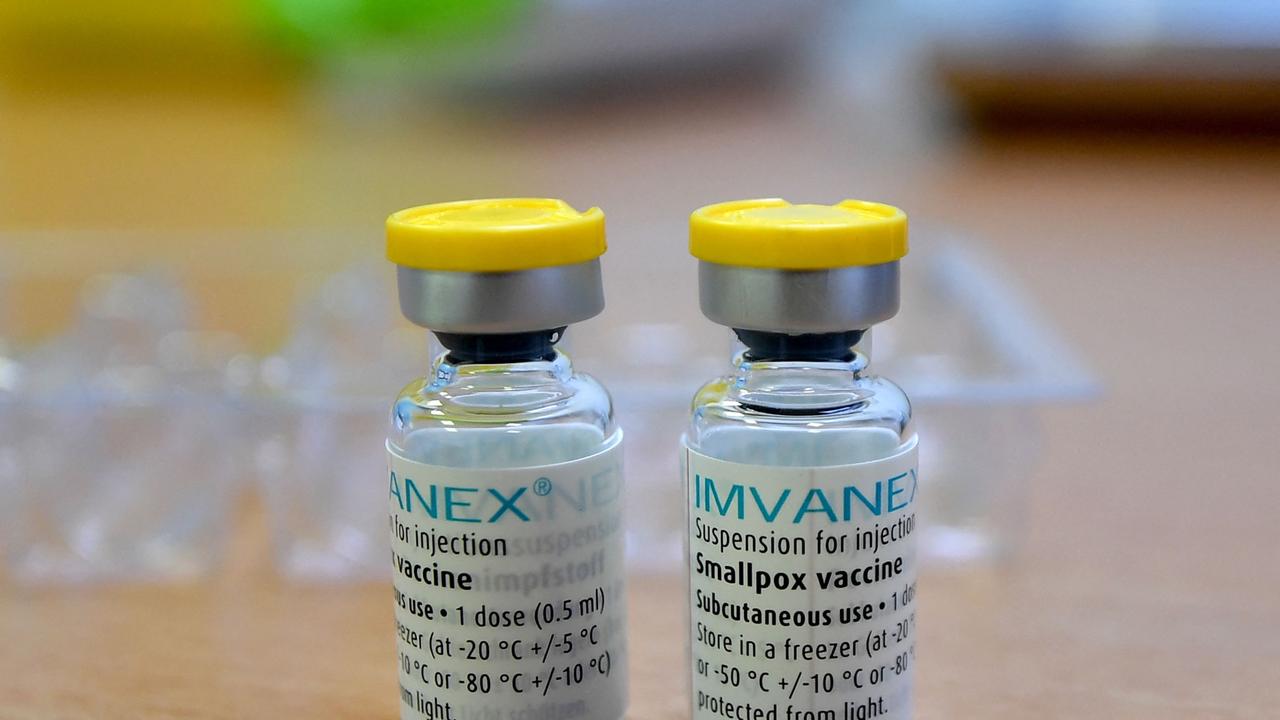 Doses of Imvanex vaccine used to protect against the monkeypox virus in northern France. Picture: Francois Lo Presti/ AFP