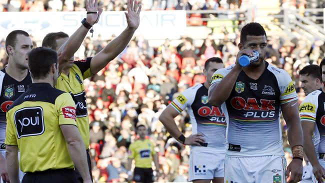 Kikau could miss the crucial match. AAP Image/Darren Pateman.