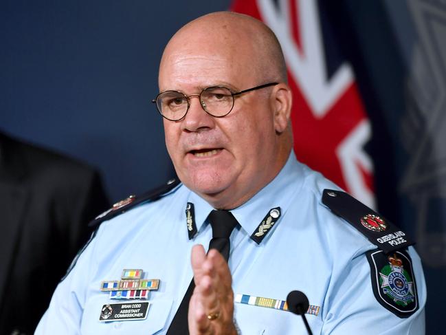 Assistant Commissioner Brian Codd. Picture: John Gass