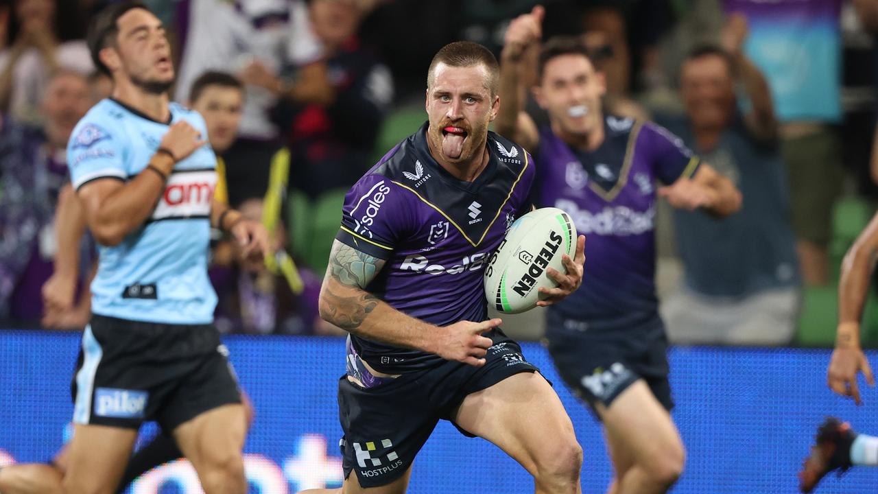 Cameron Munster is weighing up his future at the Storm. Picture: Robert Cianflone/Getty Images