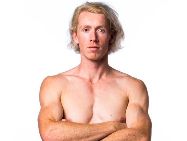 Ninja Warrior contestant Ben Polson, 23, Gardener, WA. Picture: Nine