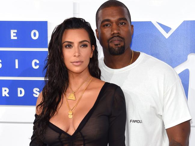 Kanye West and Kim Kardashian split in 2021 after seven years of marriage. Picture: Jamie McCarthy/Getty Images