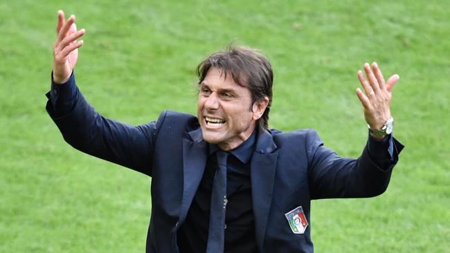 Italy's coach Antonio Conte.