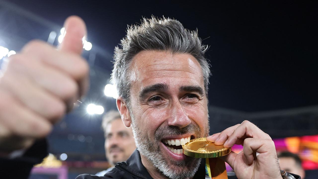 Jorge Vilda has said he would do it all again if it meant a World Cup. (Photo by FRANCK FIFE / AFP)