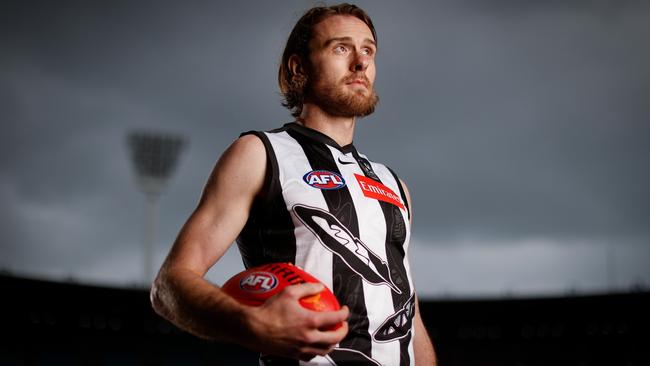 Jordan Roughead played 200 games of AFL for two clubs. Photo by Michael Willson/AFL Photos via Getty Images